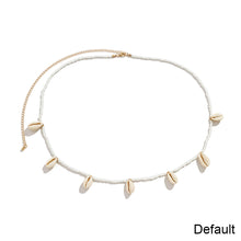 Load image into Gallery viewer, Retro Versatile Single Loop Rice Bead Woven Waist Chain Body Chain Women Sexy Shell Waist Chain Body Jewelry
