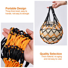 Load image into Gallery viewer, Basketball Volleyball Football Storage Net Pocket Multifunctional Thickened Large Capacity Nylon Organize Bag Sports Ball Portable Mesh Storage Bag
