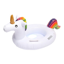 Load image into Gallery viewer, Unicorn Swimming Seat Boat Baby Water Inflatable Floating Toy Children's Underarm Life Buoy Swimming Equipment
