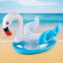 Load image into Gallery viewer, Cartoon Animal Styling Sequin Bottom Ring Swimming Ring Children's Underarm Life Buoy Water Inflatable Toy Floating Seat Boat Swimming Equipment
