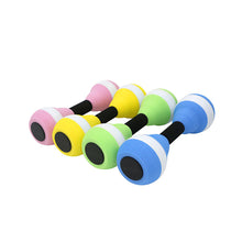 Load image into Gallery viewer, Multifunctional EVA Water Dumbbell Women Children Yoga Swimming Fitness Adjustable Gourd Small Dumbbell Home Aerobic Gym Equipment
