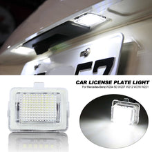 Load image into Gallery viewer, 1Pc 18LED Car Number License Plate Light Lamp No Error Canbus 12V White For Mercedes-Benz W204 5D W207 W212 W216 W221
