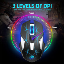 Load image into Gallery viewer, Mouse Wireless USB OpticalMice 7 Breathing Colored Backlight Gamer Mice With 7 Programmable Buttons Ergonomic
