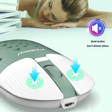 Load image into Gallery viewer, Tablet Phone Computer Rechargeable Mause Silent Mouse Colorful Hole Thin Mouse Gamer Wireless Mouse Ergonomic 2.4g Usb
