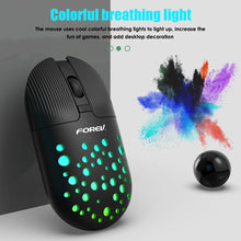 Load image into Gallery viewer, Tablet Phone Computer Rechargeable Mause Silent Mouse Colorful Hole Thin Mouse Gamer Wireless Mouse Ergonomic 2.4g Usb

