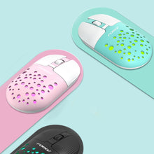 Load image into Gallery viewer, Tablet Phone Computer Rechargeable Mause Silent Mouse Colorful Hole Thin Mouse Gamer Wireless Mouse Ergonomic 2.4g Usb
