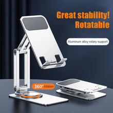 Load image into Gallery viewer, Foldable Mobile Phone Stand Universal Handsfree Smartphone Holder Desk Bracket Adjustable Aluminium Alloy for Home Office
