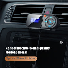 Load image into Gallery viewer, FM Transmitter Modulator 3.5mm AUX Audio Receiver Large Screen Display USB Car MP3 Player Handsfree Bluetooth Car Kit
