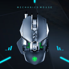 Load image into Gallery viewer, Mechanical Gaming Mouse 8-Key Macro Definition Color Backlit Wired Mouse 6400DPI, Suitable For Notebook Computers
