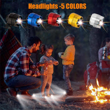 Load image into Gallery viewer, 1PC Shoe Headlights for Crocs Waterproof Glowing LED Light Shoes Decoration Accessories for Running Walking Camping Gift
