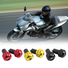 Load image into Gallery viewer, 2Pcs 7/8" 22mm CNC Motorcycle Handlebar Ends Grips Slider Handle Bar End Weights Gear Balanced Plug Cap For Honda Suzuki Yamaha
