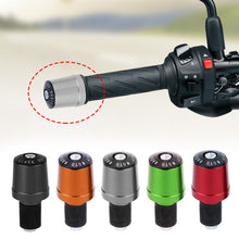 Load image into Gallery viewer, 2Pcs 7/8" Motorcycle Handlebars Grips Bar Ends CNC Slider Vibration Heavy Weights Plug Handle Bar Sliders For Dirt Bike
