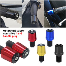 Load image into Gallery viewer, 2Pcs 7/8" Motorcycle Handlebars Grips Bar Ends CNC Slider Vibration Heavy Weights Plug Handle Bar Sliders For Dirt Bike
