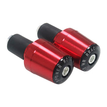 Load image into Gallery viewer, 2Pcs 7/8" Motorcycle Handlebars Grips Bar Ends CNC Slider Vibration Heavy Weights Plug Handle Bar Sliders For Dirt Bike
