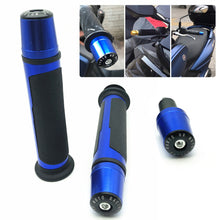 Load image into Gallery viewer, 2Pcs 7/8" Motorcycle Handlebars Grips Bar Ends CNC Slider Vibration Heavy Weights Plug Handle Bar Sliders For Dirt Bike
