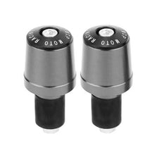 Load image into Gallery viewer, 2Pcs 7/8" Motorcycle Handlebars Grips Bar Ends CNC Slider Vibration Heavy Weights Plug Handle Bar Sliders For Dirt Bike
