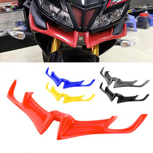 Load image into Gallery viewer, Motorcycle Front Fairing Aerodynamic Winglet Lower Cover Wind Protection Guard 2017-2020 For YAMAHA YZF R15 YZFR15 V3

