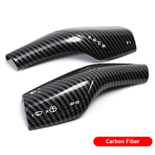 Load image into Gallery viewer, 2Pcs Car Shift Knob Gear Lever Decorative Cover Trim For Tesla Model 3 Y Armor Steering Rod Car Wiper Steering Wheel Shift Protection Cover
