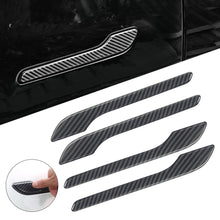 Load image into Gallery viewer, 4Pcs/Set ABS Car Door Handle Sticker Door Wrap Cover Protective Strip Handle Decal Sticker For Tesla Model 3 Y 2017- 2022 Car Decor
