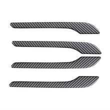 Load image into Gallery viewer, 4Pcs/Set ABS Car Door Handle Sticker Door Wrap Cover Protective Strip Handle Decal Sticker For Tesla Model 3 Y 2017- 2022 Car Decor
