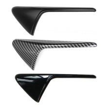 Load image into Gallery viewer, 2Pcs Car Side Camera Protection Cover Carbon Fiber Fender Trim Cover For Tesla Model 3/Y/X/S 2017-2022 Car Interior Decoration Car Styling
