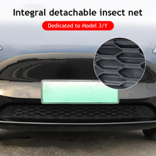 Load image into Gallery viewer, Car Lower Bumper Anti Insect Net Radiator Protective Mesh Grill Panel For Tesla Model 3 Model Y 2017-2022 Accessories
