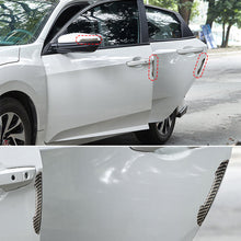 Load image into Gallery viewer, 4Pcs Carbon Fiber Car Door Protector Guard Strips Anti Scratch Sticker Edge Protective Strips Side Doors Moldings Scuff trim Stickers for BMW
