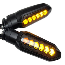 Load image into Gallery viewer, 1PC Motorcycle LED Turn Signal Lamp Sequential Amber Flowing LED Indicator Lights Accessories for Honda150 CB150R 300R CLICK 1251 1501
