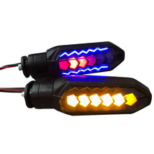 Load image into Gallery viewer, 1PC Motorcycle LED Turn Signal Lamp Sequential Amber Flowing LED Indicator Lights Accessories for Honda150 CB150R 300R CLICK 1251 1501
