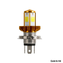 Load image into Gallery viewer, BA20D/H6/H4 Motorcycle LED Bulbs Hi Lo beam Headlight Moto LED Motorbike Headlight Lamp DC 12V
