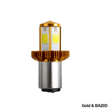 Load image into Gallery viewer, BA20D/H6/H4 Motorcycle LED Bulbs Hi Lo beam Headlight Moto LED Motorbike Headlight Lamp DC 12V
