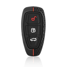 Load image into Gallery viewer, Silica Gel 3 Button Key Cover Case Key Protection For Ford Transit Custom Mondeo Fiesta Kuga ST Line MK3 Focus 3 Station Wagon Ecosport
