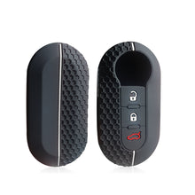 Load image into Gallery viewer, Silicone Key Cover Car Key Case Shell Remote For Fiat Ducato 500 Panda 500L Lancia Musa for Peugeot Boxer for Citroen
