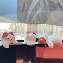 Load image into Gallery viewer, Mni Resin Car Cute Cat Ornament Figurine Animal Model Home Decor Miniature Garden Decoration Dolls Desktop
