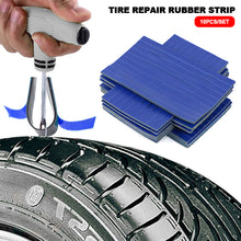 Load image into Gallery viewer, 10Pcs/Set Car Tire Repair Rubber Strip Vacuum Tyre Wheel Puncture Repairing Tools Stiring Seals Accessories For Motorcycle Bike
