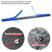 Load image into Gallery viewer, 10Pcs/Set Car Tire Repair Rubber Strip Vacuum Tyre Wheel Puncture Repairing Tools Stiring Seals Accessories For Motorcycle Bike
