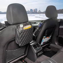 Load image into Gallery viewer, Car Back Seat Storage Box Car Storage Auto for Phone Pocket Pouch Seat Protector Hanging Bag Waterproof
