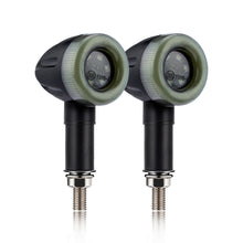Load image into Gallery viewer, 1PC Motorcycle Turn Signal Lights Flowing Turn Signal Lights LED Turn Signal Warning Indicators Blinker Amber Light Scooter
