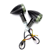 Load image into Gallery viewer, 1PC Motorcycle Turn Signal Lights Flowing Turn Signal Lights LED Turn Signal Warning Indicators Blinker Amber Light Scooter
