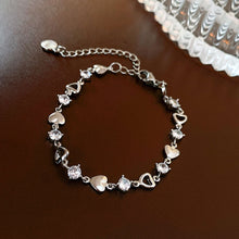 Load image into Gallery viewer, Love Zircon Bracelet Girl Hollow Heart Shaped Bracelet Simple Women Jewelry Hand Accessories Bracelet
