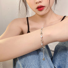 Load image into Gallery viewer, Love Zircon Bracelet Girl Hollow Heart Shaped Bracelet Simple Women Jewelry Hand Accessories Bracelet
