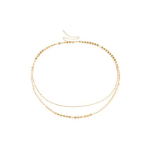 Load image into Gallery viewer, Simple Sequin Double Layer Waist Chain Sexy Body Chain Gold Silver Fashion Body Chain Waist Chains
