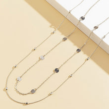 Load image into Gallery viewer, Sexy Double Layer Geometric Retro Round Metal Chain Waist Decoration for Women's Street Photography Fashion Splicing Waist Chain
