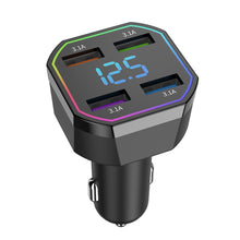 Load image into Gallery viewer, 66W 4 Ports Car Charger Fast Charging PD QC3.0 USB C Car Phone Charger Type C Adapter in Car For iPhone Samsung Huawei Xiaomi
