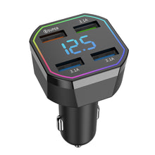 Load image into Gallery viewer, 66W 4 Ports Car Charger Fast Charging PD QC3.0 USB C Car Phone Charger Type C Adapter in Car For iPhone Samsung Huawei Xiaomi
