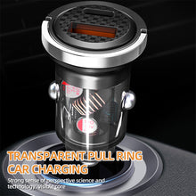 Load image into Gallery viewer, 100W Car Charger Super Fast Charging 30W Type C USB Auto Mobile Phone Charger for iPhone Xiaomi Huawei Samsung PD AFC SCP QC 3.0
