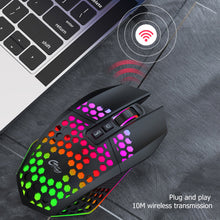 Load image into Gallery viewer, Wireless Gaming Mouse 3 Gears X801 8 Buttons 1600 DPI Adjustable RGB Rechargeable Computer Mice for Household Computer Accessory
