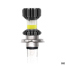 Load image into Gallery viewer, 12V-80V 8 Sides COB Super Bright LED Motorcycle Headlight H4 BA20D Bulbs Waterproof High Low Lamp Scooter Fog Lights
