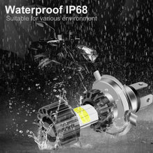 Load image into Gallery viewer, 12V-80V 8 Sides COB Super Bright LED Motorcycle Headlight H4 BA20D Bulbs Waterproof High Low Lamp Scooter Fog Lights
