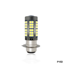 Load image into Gallery viewer, BA20D/H4/P15D LED Motorcycle Headlight Bulbs 8000LM Hi Lo Lamp Motorbike Headlight DRL Bright 3030 Chips 75smd
